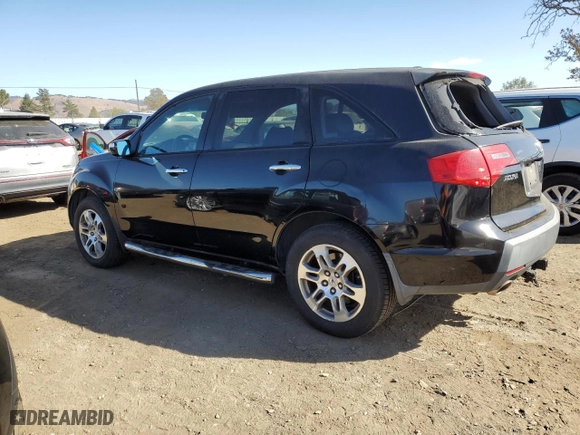 2008 Acura MDX Tech Pkg with VIN 2HNYD28378H523101, listed as a Copart auction lot 76126234 with 127,002 mi miles and Salvage Title. Bid and sale history available at carsss.com. Image 2.