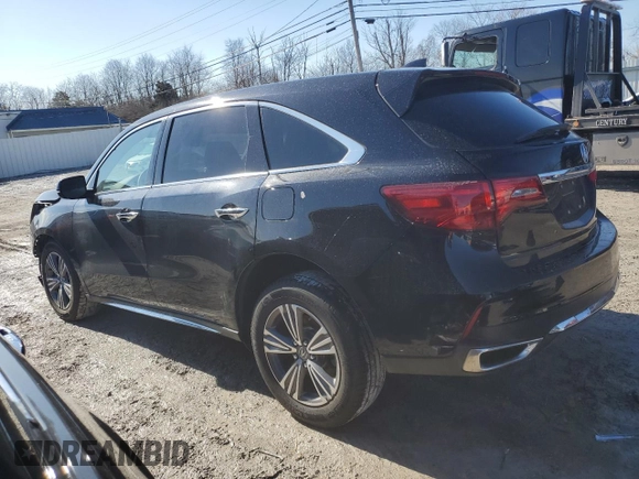 2019 Acura MDX with VIN 5J8YD4H3XKL034124, listed as a Copart auction lot 45996825 with 73,569 mi miles and Salvage Title. Bid and sale history available at carsss.com. Image 2.