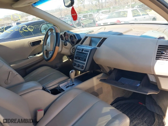 2003 Nissan Murano SL with VIN JN8AZ08T03W120105, listed as a IAAI auction lot 41778803 with 999,999 mi miles. Bid and sale history available at carsss.com. Image 5.
