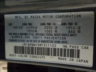 2021 Mazda Mazda3 Hatchback 2.5 Turbo Premium Plus with VIN JM1BPBNY9M1311103, listed as a Copart auction lot 37416771 with 0 mi miles. Bid and sale history available at carsss.com. Image 10.