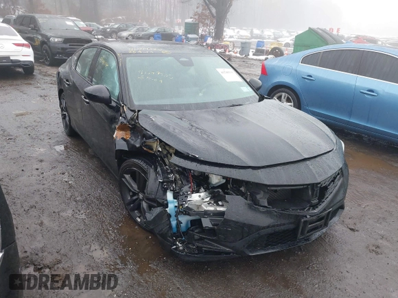 2023 Acura Integra w/A-Spec Package with VIN 19UDE4H35PA026687, listed as a IAAI auction lot 41549935 with 27,834 mi miles and . Bid and sale history available at DreamBid. Image 6.