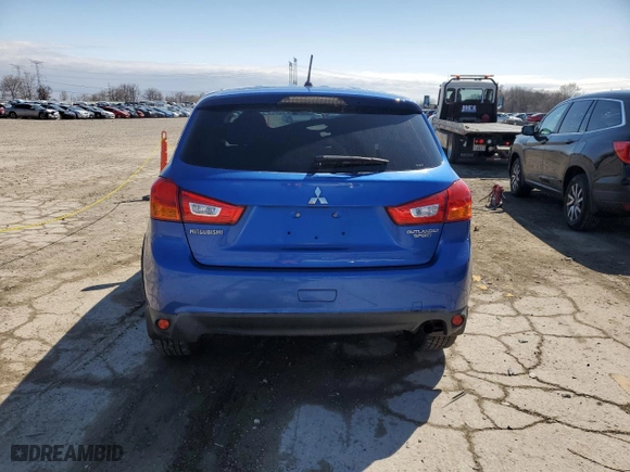 2016 Mitsubishi Outlander Sport 2.0 ES with VIN JA4AR3AU4GZ025710, listed as a Copart auction lot 50646355 with 166,704 mi miles and Clean Title. Bid and sale history available at carsss.com. Image 6.