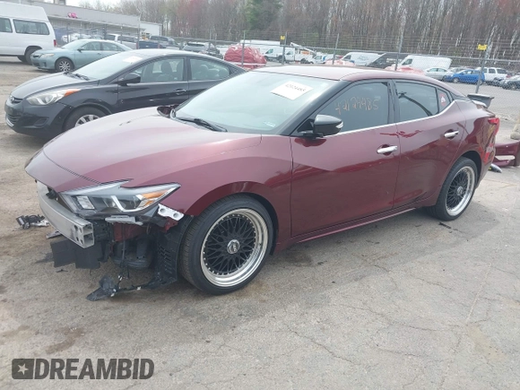 2017 Nissan Maxima SV with VIN 1N4AA6AP3HC362422, listed as a IAAI auction lot 42124485 with 103,615 mi miles and . Bid and sale history available at DreamBid. Image 20.