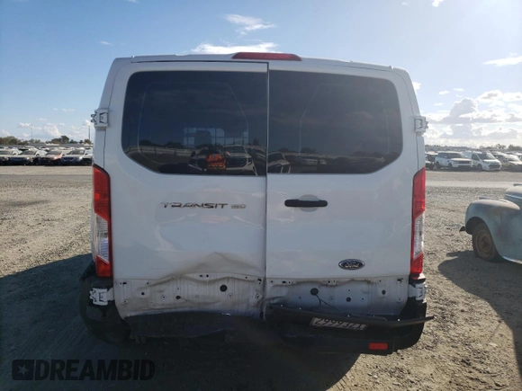 2016 Ford Transit Cargo with VIN 1FTYE1ZM2GKB32028, listed as a Copart auction lot 78474644 with 124,590 mi miles and Salvage Title. Bid and sale history available at DreamBid. Image 6.
