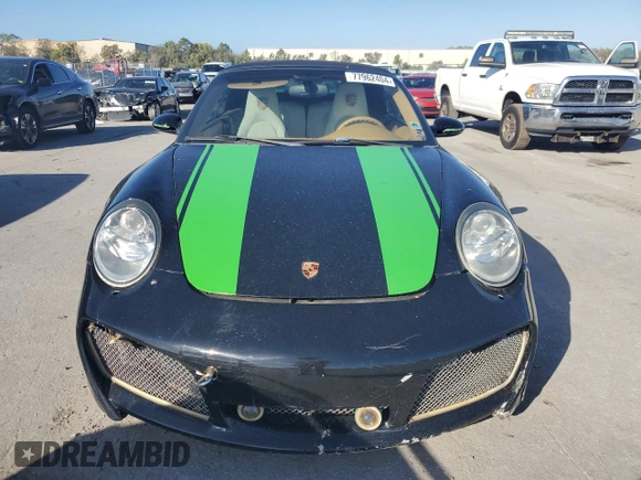 2006 Porsche 911 Carrera with VIN WP0CA29976S756591, listed as a Copart auction lot 77962404 with 110,147 mi miles and Salvage Title. Bid and sale history available at DreamBid. Image 5.