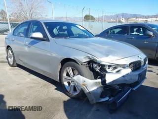 2016 BMW 3 Series with VIN WBA8F1C51GK438486, listed as a IAAI auction lot 41324078 with 80,321 mi miles and . Bid and sale history available at DreamBid. Image 1.