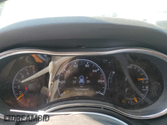 2019 Jeep Grand Cherokee Laredo E with VIN 1C4RJEAG2KC732645, listed as a Copart auction lot 53336495 with 76,221 mi miles and Salvage title. Bid and sale history available at DreamBid. Image 9.