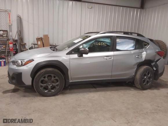 2023 Subaru Crosstrek Sport with VIN JF2GTHSC2PH259260, listed as a IAAI auction lot 41216572 with 19,724 mi miles. Bid and sale history available at carsss.com. Image 14.