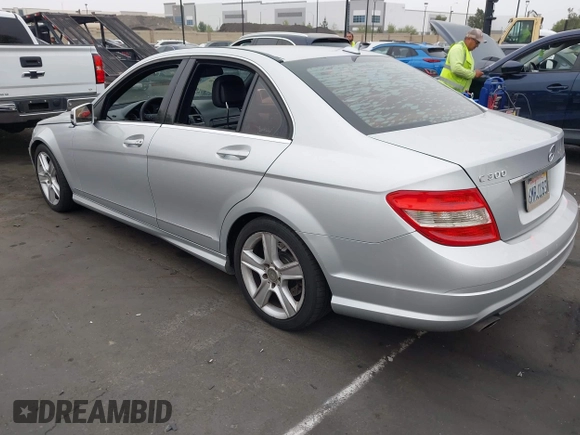 2010 Mercedes-Benz C-Class C 300 Sport with VIN WDDGF5EB3AA405663, listed as a IAAI auction lot 42032950 with 178,381 mi miles. Bid and sale history available at carsss.com. Image 3.