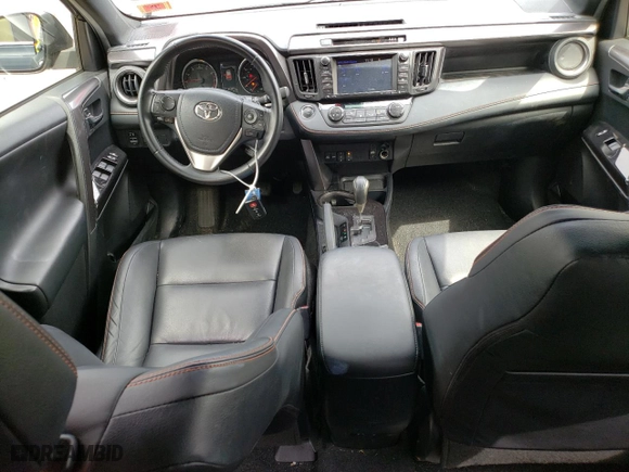 2018 Toyota RAV4 SE with VIN JTMJFREV0JD228148, listed as a Copart auction lot 53595874 with 91,557 mi miles and Salvage Title. Bid and sale history available at carsss.com. Image 8.