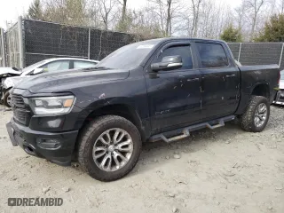 2020 Ram 1500 Rebel with VIN 1C6SRFLT3KN549518, listed as a Copart auction lot 48299845 with 117,675 mi miles and Salvage Title. Bid and sale history available at carsss.com. Image 1.