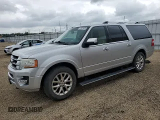 2016 Ford Expedition Max Limited with VIN 1FMJK2AT7GEF20191, listed as a Copart auction lot 57987465 with 196,018 mi miles and Salvage title. Bid and sale history available at DreamBid. Image 1.
