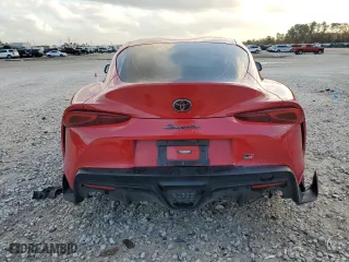 2023 Toyota GR Supra 3.0 with VIN WZ1DB0G02PW055205, listed as a Copart auction lot 84748904 with 0 mi miles and Clean Title. Bid and sale history available at carsss.com. Image 6.