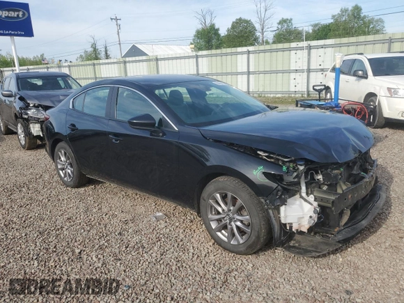 2020 Mazda 3 z VIN 3MZBPABL2LM130247, wystawiony jako Copart lot #58464105 z przebiegiem 54 571 mil mil oraz Szkoda całkowita • Salvage title. Historia ofert i sprzedaży dostępna na DreamBid. Obrazek 4.