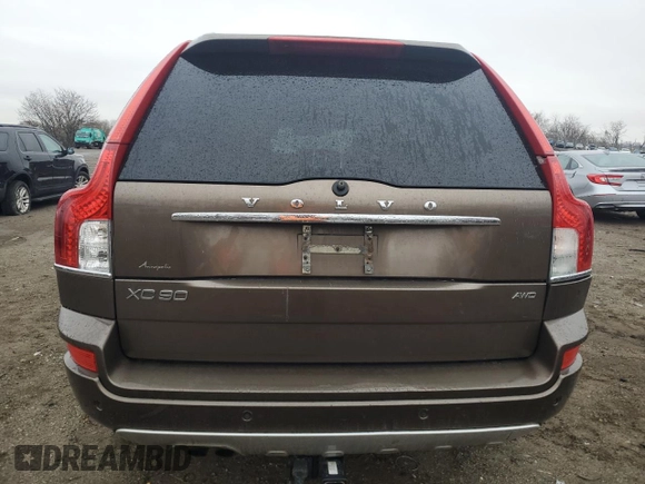 2013 Volvo XC90 Premier Plus with VIN YV4952CZXD1638333, listed as a Copart auction lot 50325455 with 241,010 mi miles and Clean Title. Bid and sale history available at DreamBid. Image 6.