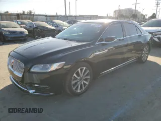 2019 Lincoln Continental Standard with VIN 1LN6L9PK0K5606588, listed as a Copart auction lot 78857254 with 48,797 mi miles and Salvage Title. Bid and sale history available at carsss.com. Image 1.