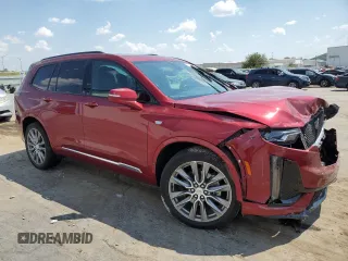 2020 Cadillac XT6 AWD Sport with VIN 1GYKPGRS1LZ109000, listed as a Copart auction lot 69247614 with 36,648 mi miles and Salvage Title. Bid and sale history available at carsss.com. Image 4.