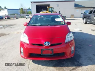2011 Toyota Prius I with VIN JTDKN3DU6B1457157, listed as a IAAI auction lot 42175801 with 237,365 mi miles. Bid and sale history available at carsss.com. Image 12.
