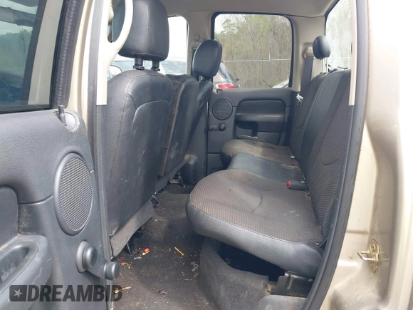 2005 Dodge 1500 SLT with VIN 1D7HA18D35J507012, listed as a IAAI auction lot 41807084 with 148,041 mi miles and . Bid and sale history available at DreamBid. Image 8.