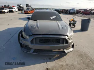 2015 Ford Mustang GT with VIN 1FA6P8CF6F5350142, listed as a Copart auction lot 75857324 with Not Provided miles and Salvage Title. Bid and sale history available at carsss.com. Image 5.