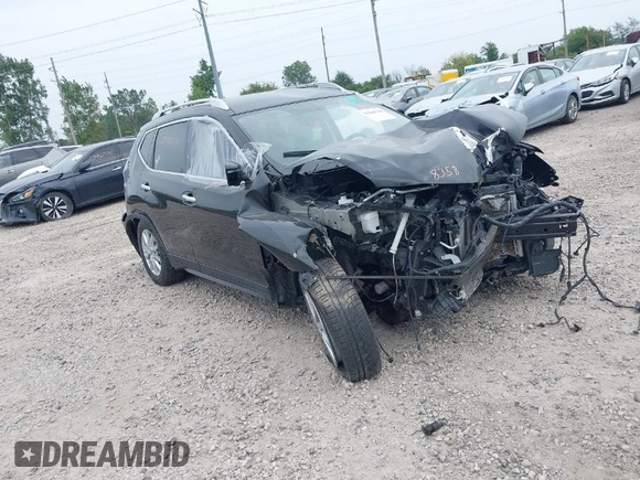 2017 Nissan Rogue S with VIN KNMAT2MV8HP567024, listed as a IAAI auction lot 39908358 with 0 mi miles. Bid and sale history available at carsss.com. Image 1.