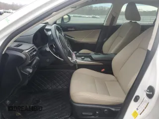 2020 Lexus IS with VIN JTHDA1D27L5107455, listed as a Copart auction lot 46362135 with 35,979 mi miles and Salvage Title. Bid and sale history available at carsss.com. Image 7.