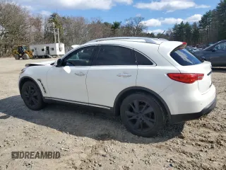 2012 Infiniti FX with VIN JN8AS1MW3CM155291, listed as a Copart auction lot 52883755 with 89,669 mi miles and Clean title. Bid and sale history available at DreamBid. Image 2.