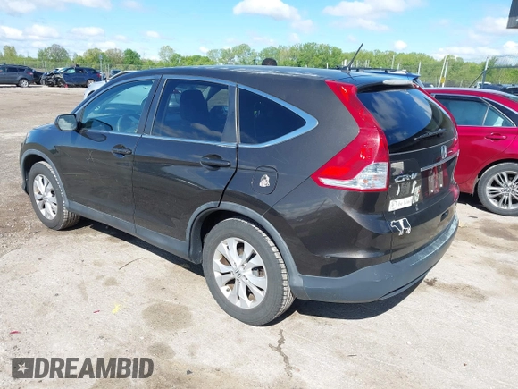2013 Honda CR-V EX z VIN 5J6RM4H52DL037844, wystawiony jako IAAI lot #42313583 z przebiegiem 152 068 mil mil oraz . Historia ofert i sprzedaży dostępna na DreamBid. Obrazek 3.
