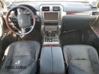 2012 Lexus GX 460 with VIN JTJBM7FX6C5043773, listed as a Copart auction lot 62099385 with 166,389 mi miles and Salvage title. Bid and sale history available at DreamBid. Image 8.