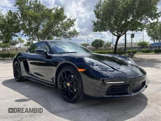 2024 Porsche 718 Cayman with VIN WP0AA2A87RK255246, listed as a Copart auction lot 53798415 with 1,250 mi miles and Non Repairable. Bid and sale history available at DreamBid. Image 2.