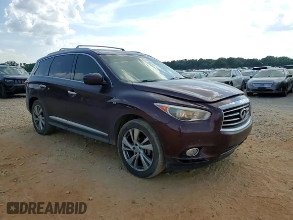 2014 Infiniti QX60 with VIN 5N1AL0MN5EC528670, listed as a Copart auction lot 54874095 with 178,916 mi miles and Salvage Title. Bid and sale history available at DreamBid. Image 15.