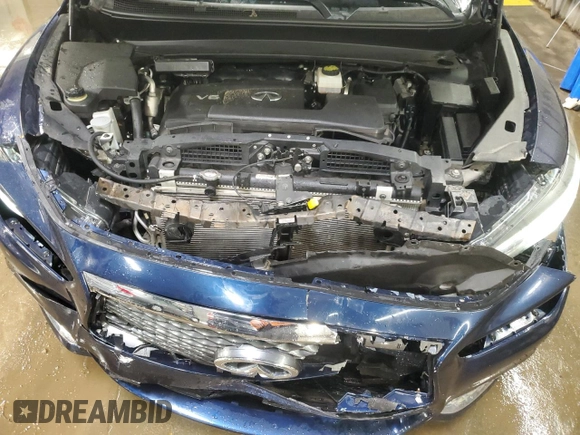 2020 Infiniti QX60 Luxe with VIN 5N1DL0MN7LC532276, listed as a Copart auction lot 50309855 with 14,951 mi miles and Salvage Title. Bid and sale history available at DreamBid. Image 11.