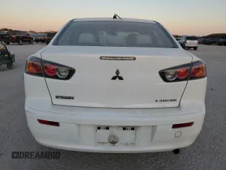 2010 Mitsubishi Lancer DE with VIN JA32U1FU2AU023608, listed as a Copart auction lot 77461714 with 132,895 mi miles and Salvage Title. Bid and sale history available at DreamBid. Image 6.