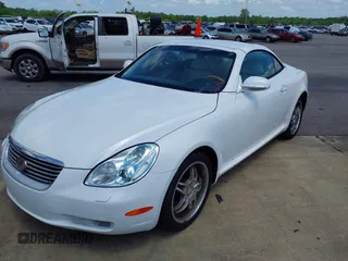 2005 Lexus SC with VIN JTHFN48Y750066841, listed as a IAAI auction lot 42146165 with 129,193 mi miles. Bid and sale history available at carsss.com. Image 2.