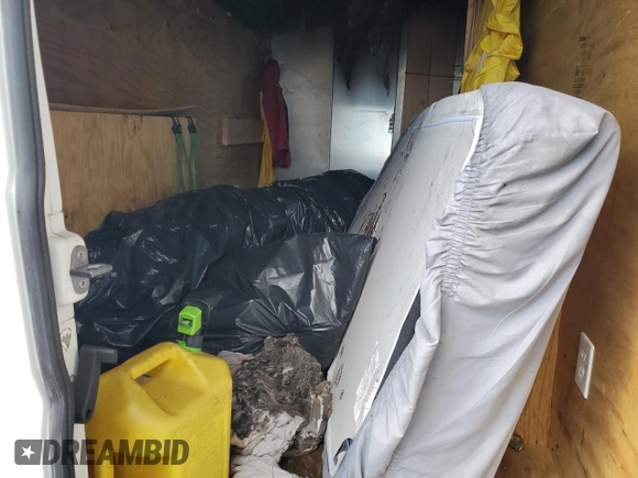 2023 Ram ProMaster Cargo with VIN 3C6MRVJGXPE544997, listed as a Copart auction lot 89184535 with 117,618 mi miles and Salvage Title. Bid and sale history available at DreamBid. Image 10.