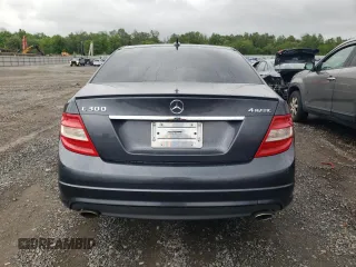 2011 Mercedes-Benz C 300 Sport with VIN WDDGF8BB3BR176510, listed as a Copart auction lot 57772405 with 118,069 mi miles and Salvage title. Bid and sale history available at DreamBid. Image 6.
