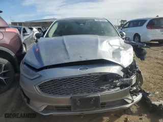 2020 Ford Fusion Hybrid Titanium with VIN 3FA6P0RUXLR203967, listed as a Copart auction lot 43813435 with 91,685 mi miles and Salvage Title. Bid and sale history available at carsss.com. Image 5.
