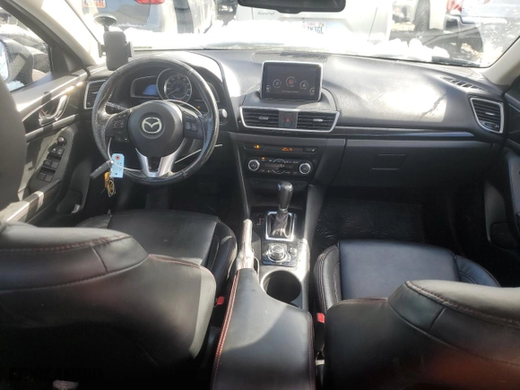 2016 Mazda Mazda3 i Grand Touring with VIN JM1BM1N78G1298536, listed as a Copart auction lot 48744945 with 81,593 mi miles and Salvage Title. Bid and sale history available at carsss.com. Image 8.