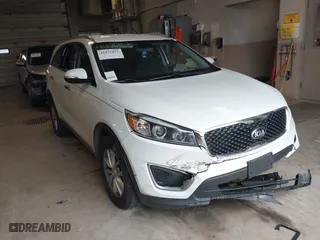 2017 Kia Sorento LX V6 with VIN 5XYPGDA56HG192302, listed as a IAAI auction lot 41975012 with 131,773 mi miles. Bid and sale history available at carsss.com. Image 1.