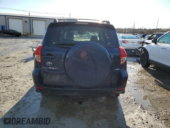 2007 Toyota RAV4 with VIN JTMBK35V975014369, listed as a Copart auction lot 82465434 with 191,600 mi miles and Clean Title. Bid and sale history available at carsss.com. Image 6.