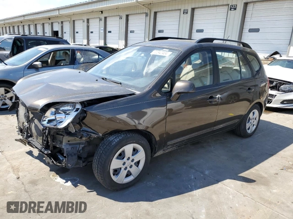 2009 Kia Rondo LX with VIN KNAFG526097251963, listed as a Copart auction lot 72342404 with 51,187 mi miles and Salvage Title. Bid and sale history available at carsss.com. Image 1.