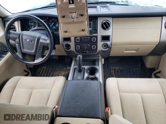 2015 Ford Expedition EL XLT with VIN 1FMJK1HT6FEF07219, listed as a Copart auction lot 62004764 with 133,959 mi miles and Salvage Title. Bid and sale history available at carsss.com. Image 8.