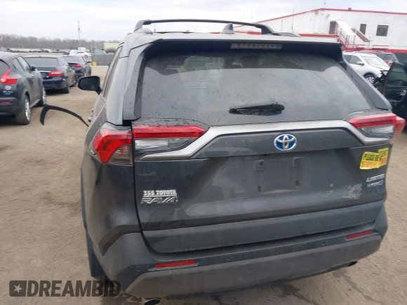 2020 Toyota RAV4 Hybrid Limited with VIN 4T3DWRFV9LU008881, listed as a IAAI auction lot 41672085 with 39,557 mi miles. Bid and sale history available at carsss.com. Image 17.