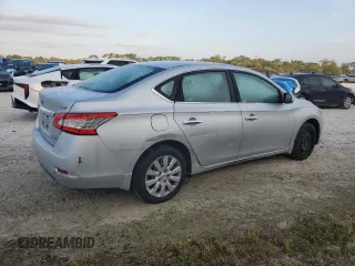 2013 Nissan Sentra SV with VIN 1N4AB7APXDN902382, listed as a Copart auction lot 56101705 with 88,503 mi miles and Clean Title. Bid and sale history available at DreamBid. Image 3.