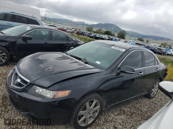 2004 Acura TSX with VIN JH4CL96894C011975, listed as a Copart auction lot 56926035 with 232,498 mi miles and Salvage title. Bid and sale history available at DreamBid. Image 1.
