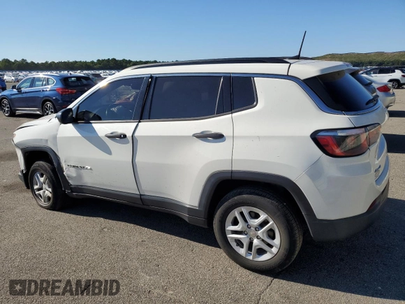 2020 Jeep Compass Sport с VIN 3C4NJDAB2LT165646, выставлен на аукционе Copart как лот 70291464 с пробегом 24 649 миль миль и На запчасти • Non repairable. История ставок и продаж доступна на DreamBid. Изображение 2.