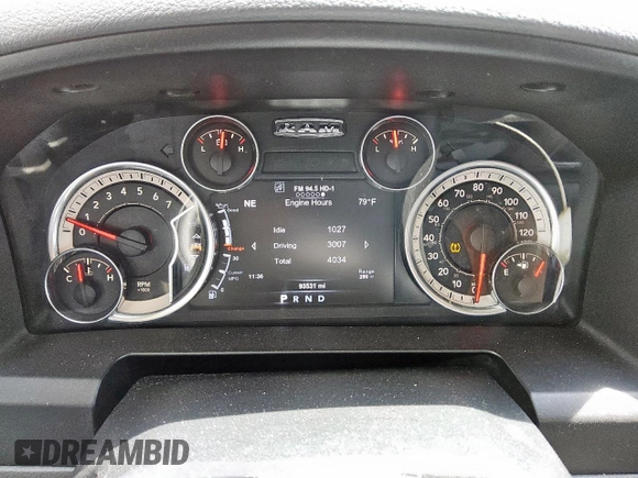 2018 Ram 1500 Big Horn с VIN 3C6RR7LG6JG264830, выставлен на аукционе Copart как лот 58584895 с пробегом 93 531 миль миль и Чистый • Clean title. История ставок и продаж доступна на DreamBid. Изображение 9.