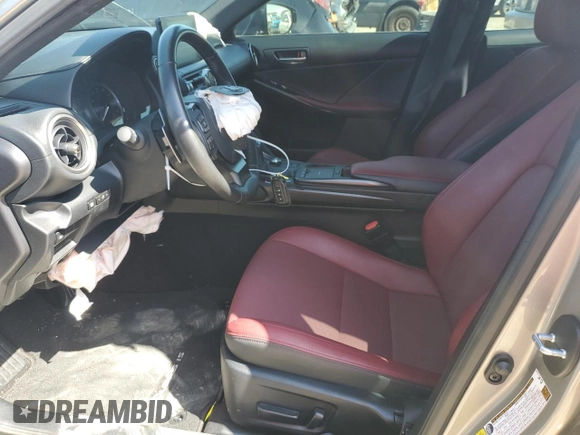 2021 Lexus IS 300 with VIN JTHAA1D22M5115970, listed as a Copart auction lot 44426264 with 24,432 mi miles and Non repairable. Bid and sale history available at DreamBid. Image 7.
