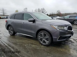 2020 Acura MDX w/Technology Pkg with VIN 5J8YD4H54LL051102, listed as a Copart auction lot 52684135 with 58,330 mi miles and Salvage Title. Bid and sale history available at carsss.com. Image 4.