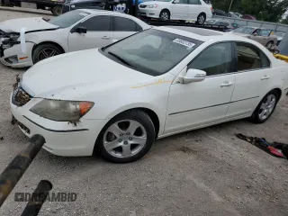 2005 Acura RL z VIN JH4KB16515C020791, wystawiony jako Copart lot #59802735 z przebiegiem Nie podano mil oraz Szkoda całkowita • Salvage title. Historia ofert i sprzedaży dostępna na DreamBid. Obrazek 1.